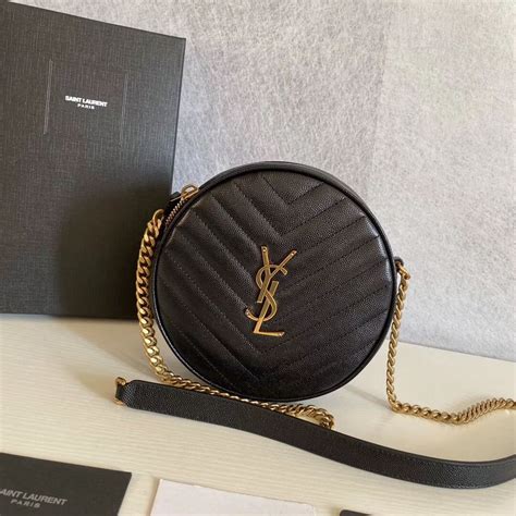 ysl vinyle round camera bag|ysl lou camera bag sale.